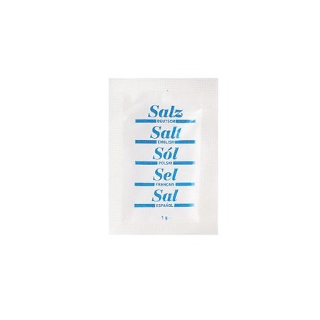 Sól spożywcza w saszetkach 1g x 2000 szt