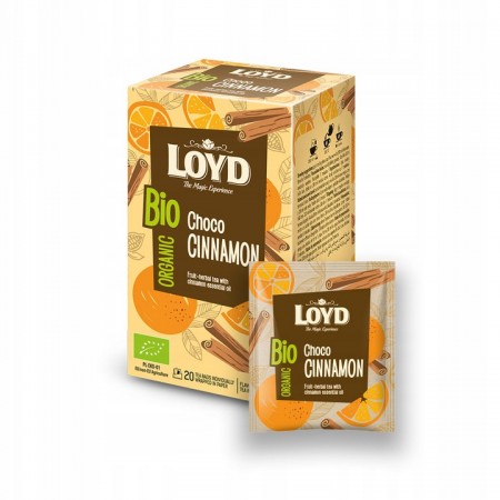 Herbata LOYD BIO CHOCO CINNAMON (20x2g)