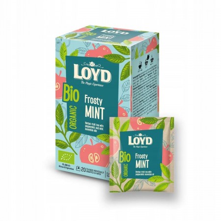 Herbata LOYD BIO FROSTY MINT (20x2g)