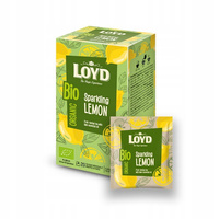Herbata LOYD BIO Sparkling Lemon (20x2g)