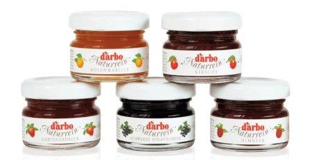 Dżem mini Darbo mix smaków 28g x 60 szt