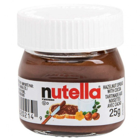 Krem orzechowo kakaowy mini NUTELLA 25g x 8 szt