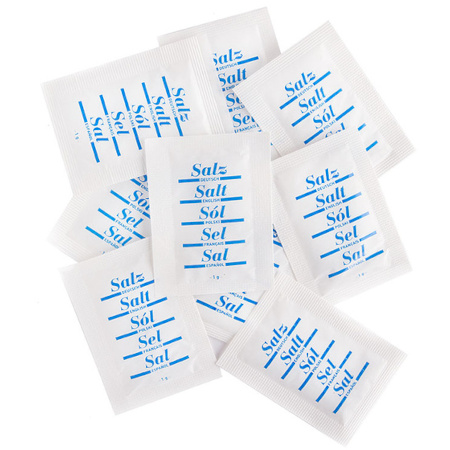 Sól w saszetkach 1g x 2000 szt