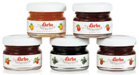 Dżem mini Darbo mix smaków 28g x 60 sztuk