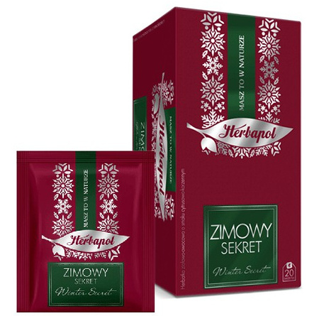 Herbata HERBAPOL zimowy sekret 1,5g x 20 sztuk
