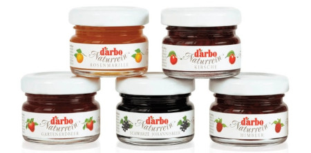 Dżem mini Darbo mix smaków 28g x 60 szt