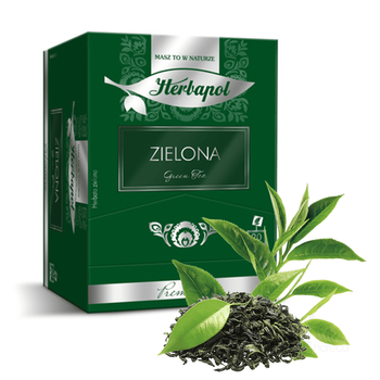 Herbata HERBAPOL Premium zielona 2g x 20 szt