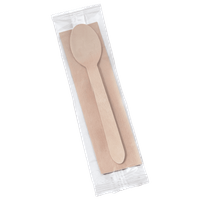 Zestaw eko serwetka, łyżka x 250 sztuk