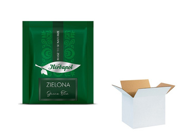Herbata HERBAPOL zielona 2g x 1000 szt