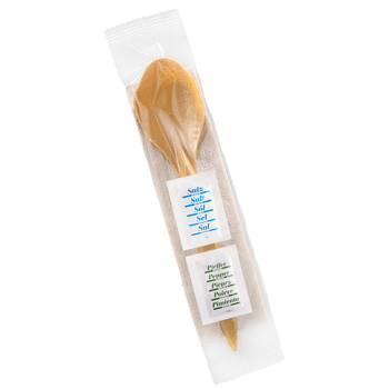 Zestaw WPC serwetka, łyżka, sól, pieprz x 250 szt.