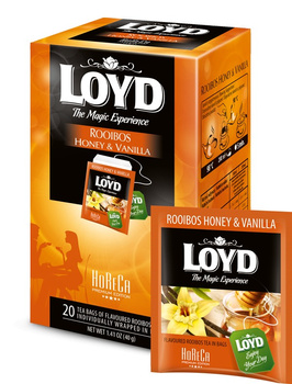 Herbata LOYD Rooibos Honey & Vanilla 2g x 20 szt