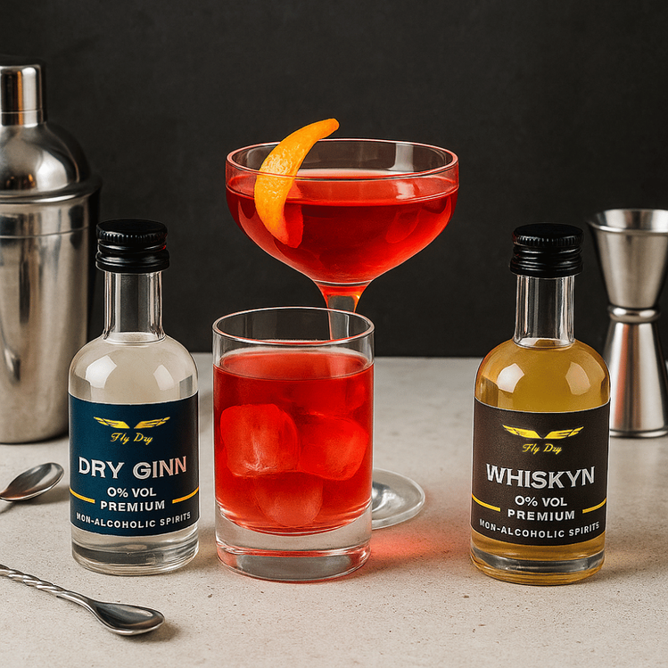 Napój bezalkoholowy Fly Dry GINN Premium 10 x 50ml