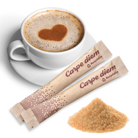 Cukier trzcinowy w EKO paluszkach Carpe Diem 4g x 1000 szt