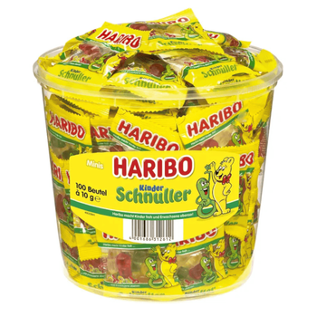 Żelki Haribo Kinder Schnuller mini wiaderko (100x10g) 1kg