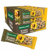 Baton Bakalland 5 ziaren z miodem 25 x 40g