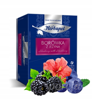 Herbapol Premium Borówka z jeżyną 20 szt x 2,25g