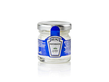 Majonez HEINZ mini słoik 34g x 80 szt
