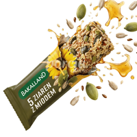 Baton Bakalland 5 ziaren z miodem 25 x 40g