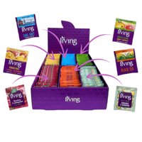 IRVING zestaw ekspozytor herbat x 150 szt.