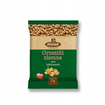 Orzeszki ziemne solone 15g x 150 szt