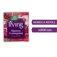 IRVING herbata owocowa malina i granat 2 g x 200 szt