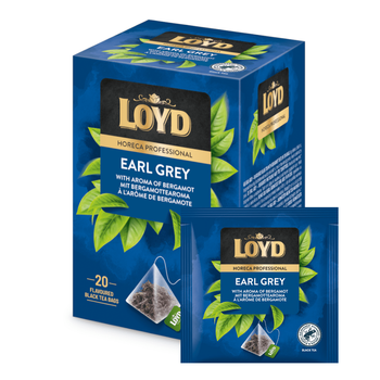 Herbata LOYD Earl Grey Premium w piramidkach 20 szt. x 2g