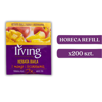 IRVING herbata biała mango z brzoskwinią 1,5 g x 200 szt