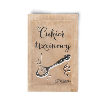 Cukier w saszetkach Miasta TRZCINOWY 4g x 1000 szt