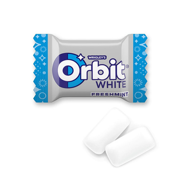 Guma ORBIT Freshmint White 2 drażetki x 100 szt