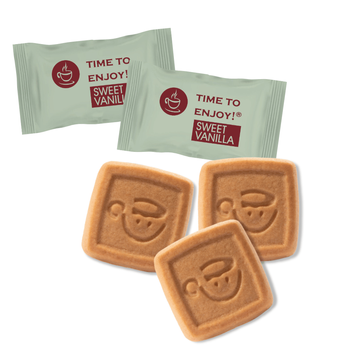 Belgijskie ciastka waniliowe Piazza TTE x 400 szt