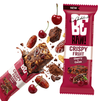 BeRAW! Baton owocowy Cherry&Cocoa Wiśnia i Kakao 15 x40g