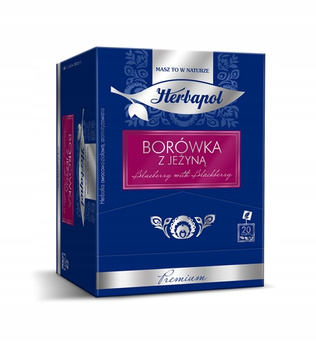 Herbapol Premium Borówka z jeżyną 20 szt x 2,25g